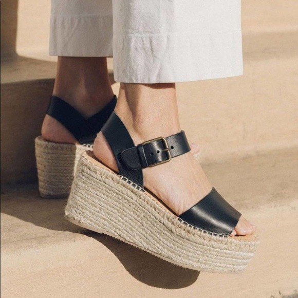 👑💥BRAND NEW💥👑 SOLUDOS Minorca Platform Leather Black - Picture 12 of 12